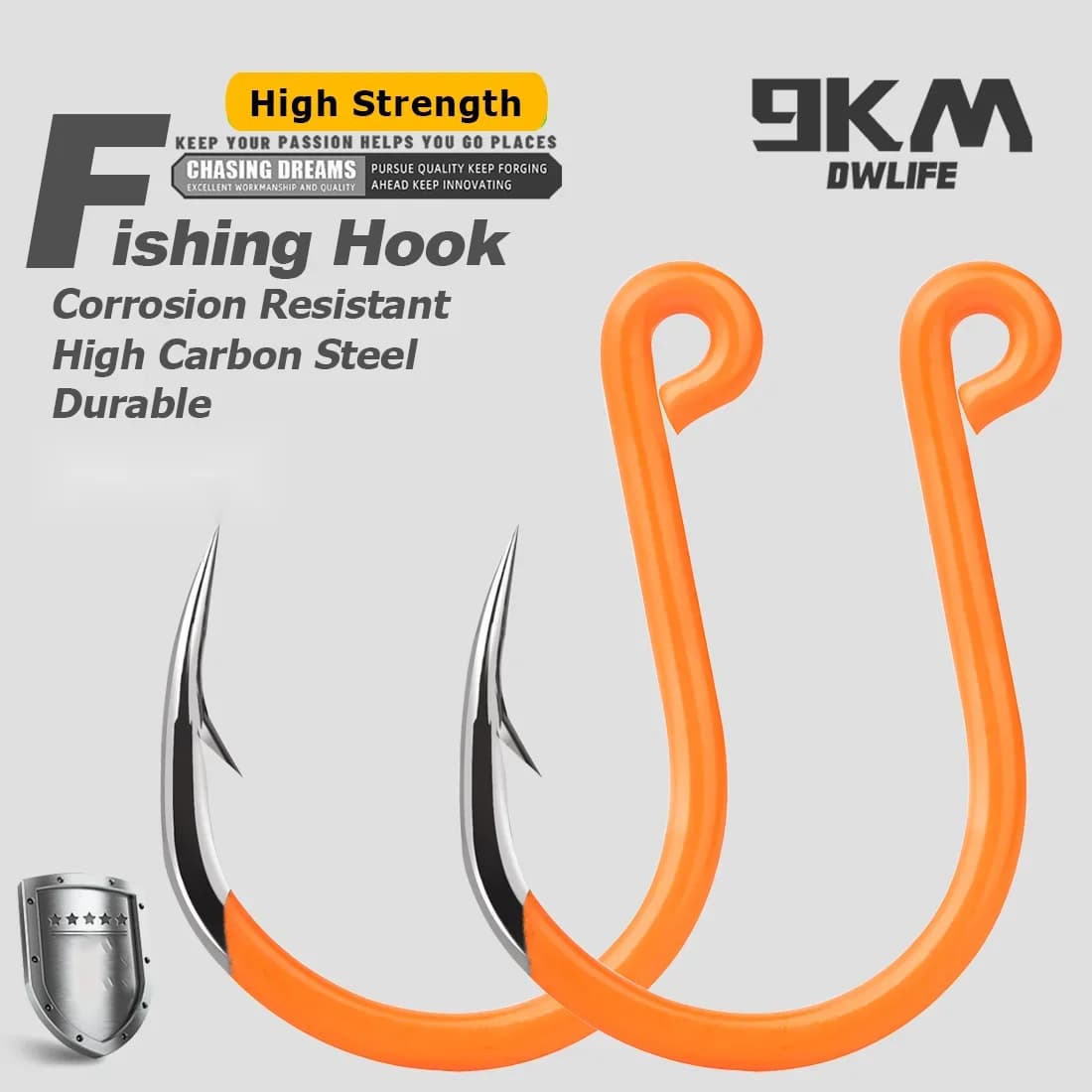 Lưỡi Câu Đơn Thay Thế Cho Mồi, 25-100 Cái